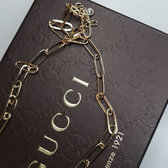 GUCCI Necklace Vintage Knight Zipper Pull Repurposed - Picture 3 of 8